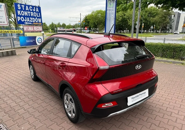 Hyundai Bayon cena 63500 przebieg: 33800, rok produkcji 2022 z Zawadzkie małe 121